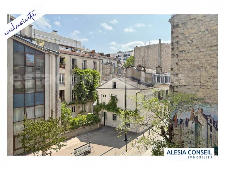 STUDIO 35 m2 avec BALCON rue du Moulin vert — photo 1