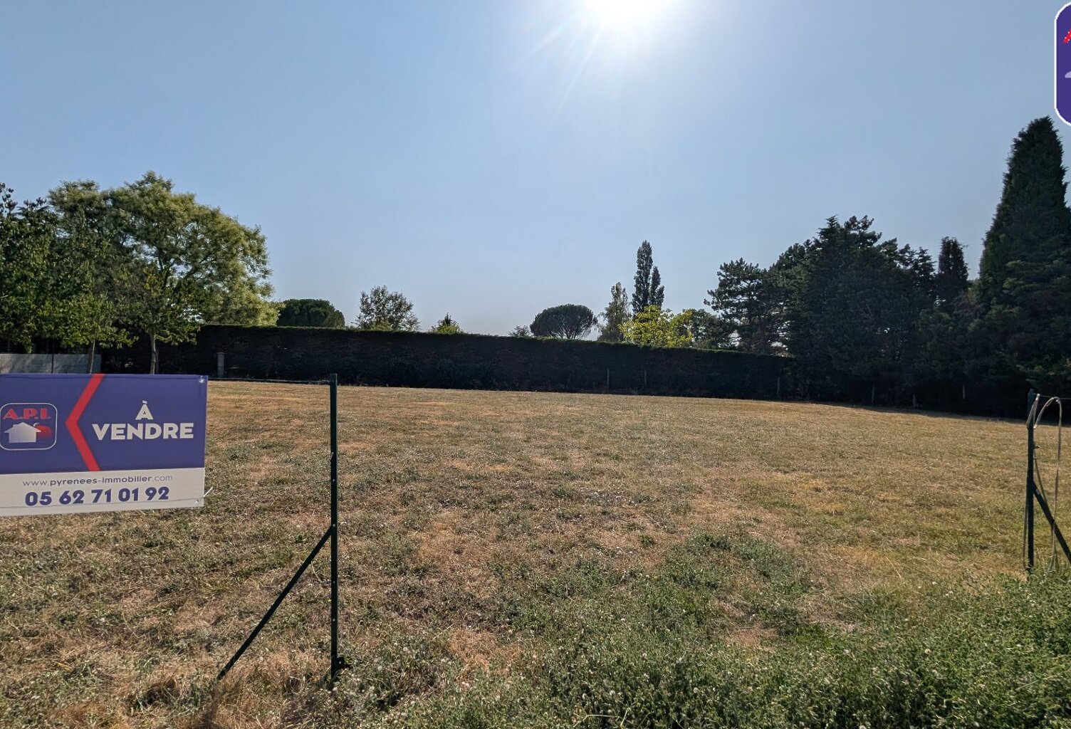 Vente terrain  990 m² Saint-Léon (31560) — photo 1