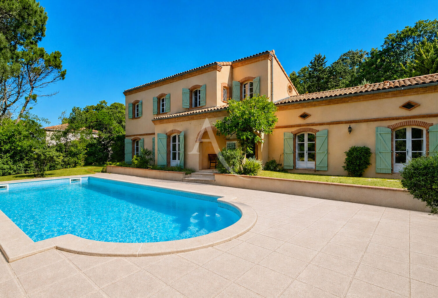 Montastruc la Conseillère, villa T8 avec piscine — photo 1