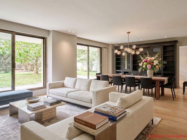 Neuilly - Château - Appartement 4 chambres - jardin - piscine — photo du bien