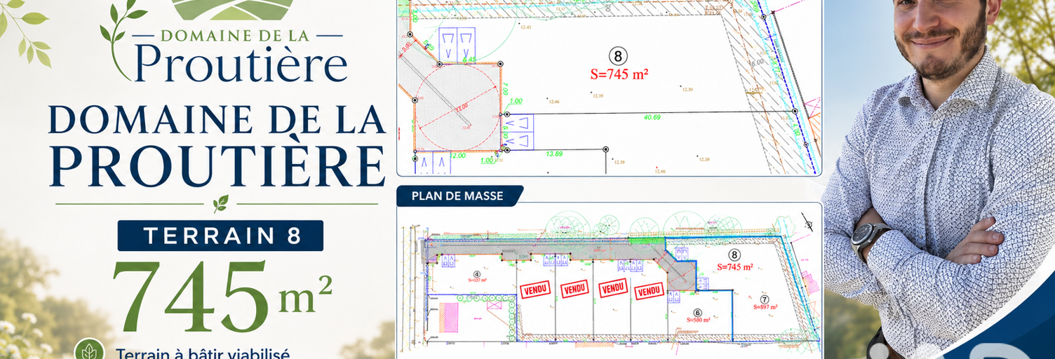 Terrain  745 m² à vendre à Challans (85300)