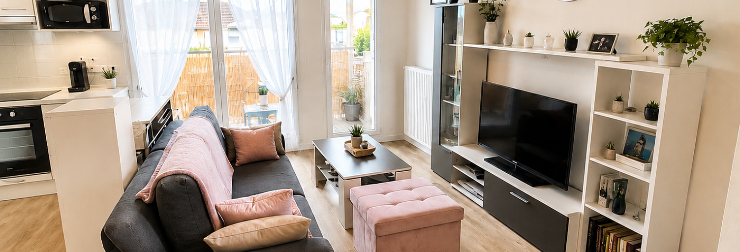 Appartement 3 Pièces 57 m² à vendre à L'Isle-d'Abeau (38080)