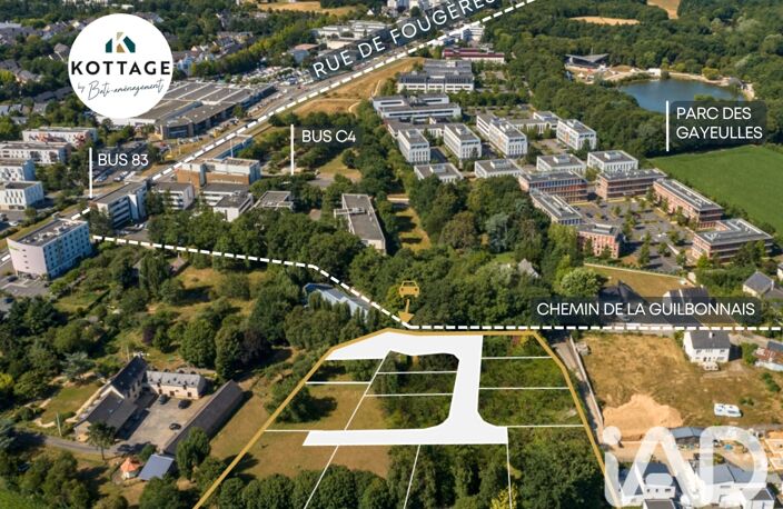 Vente Terrain à bâtir 441 m&sup2; — photo 4