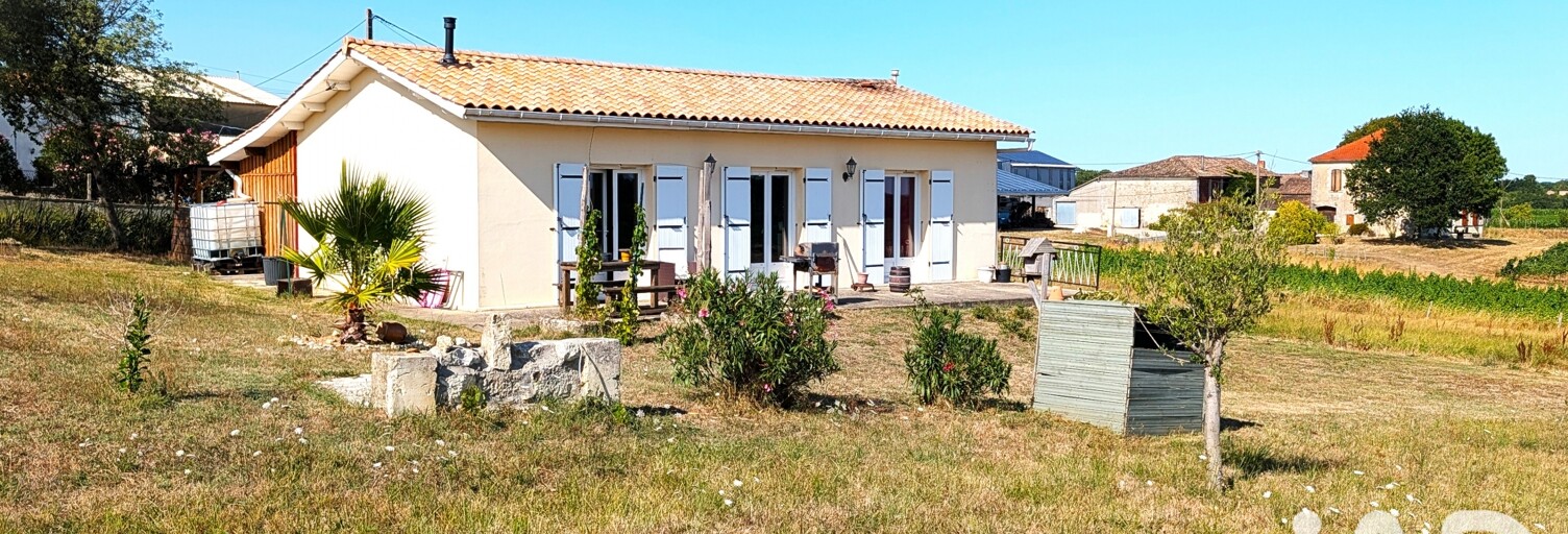 Maison 4 Pièces 79 m² à vendre à Saint-Ciers-sur-Gironde (33820)