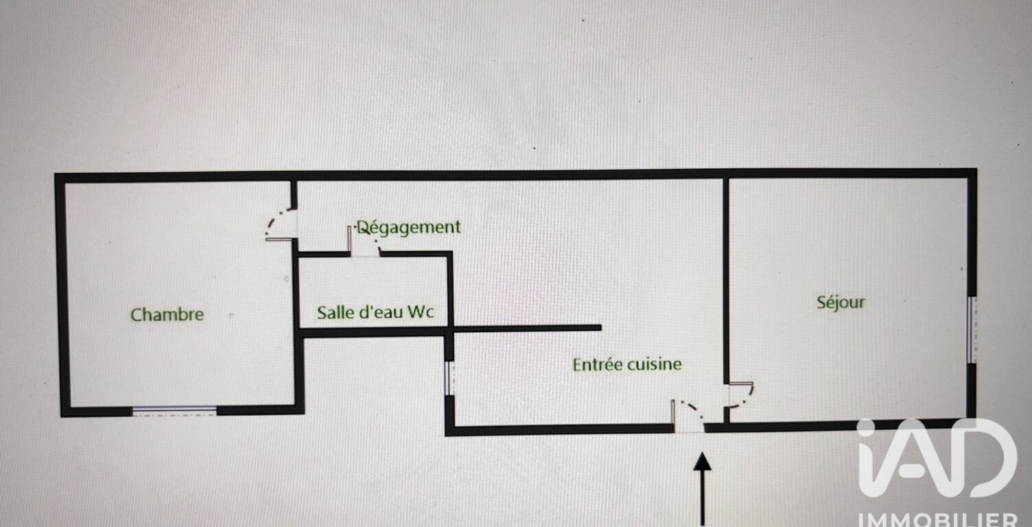 Vente Appartement 2 pièces — photo 1