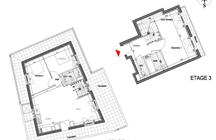 Vente appartement 4 pièces 88 m² Thiais (94320) — photo 2