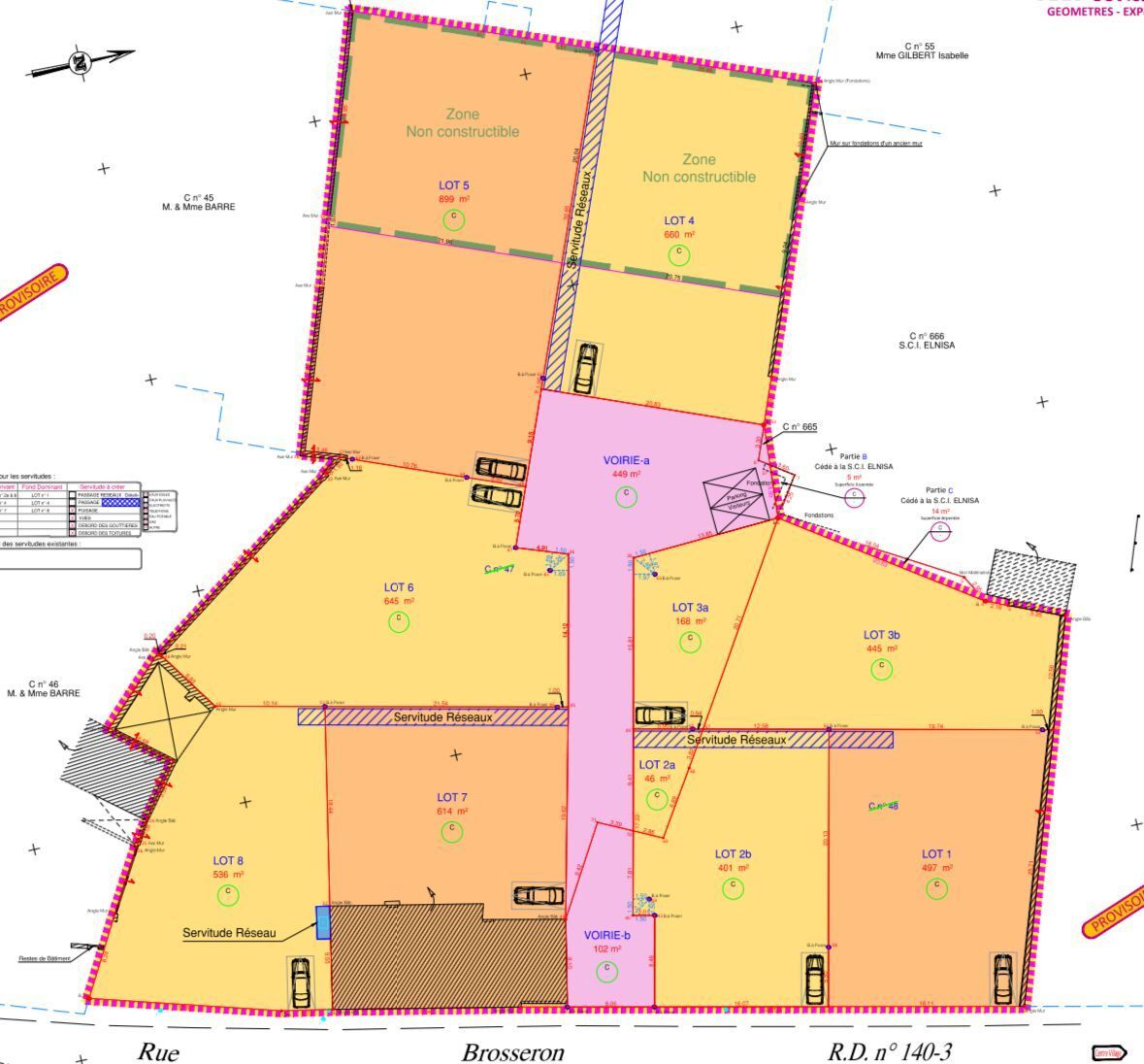 Terrain à bâtir de 448 m² à CHATEAUNEUF-EN-THYMERAIS (28)