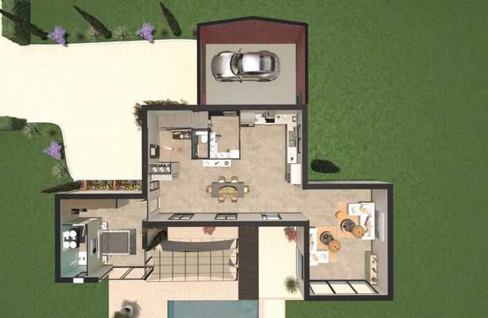 À vendre : Saint-Péray (07130) – Élégante Bastide contemporaine, 4 chambres et terrain de 1 000 m² — photo 3