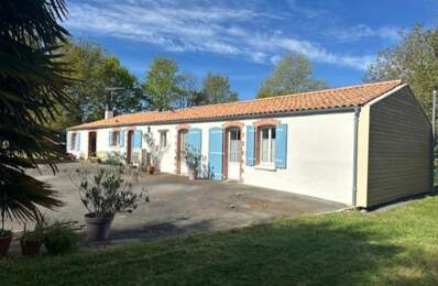 AUBIGNY-LES CLOUZEAUX, Longère 156 m², dépendance, 3569 m² terrain — photo du bien