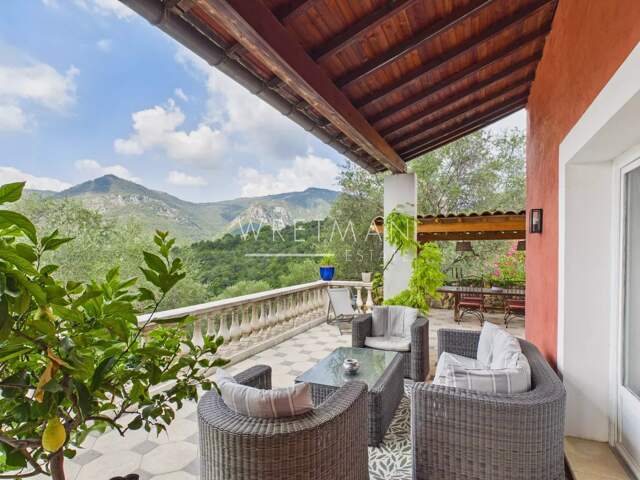 Superbe villa provençale avec oliveraie et piscine - Sospel — photo du bien