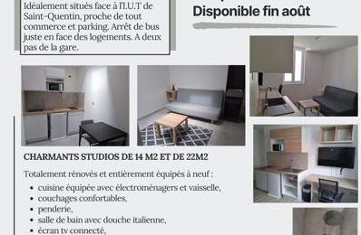 Studio de 14m2 à louer sur Saint-Quentin — photo du bien