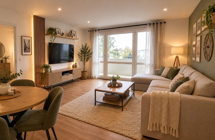 Appartement 2 pièces à vendre dans résidence recherchée avec Ascenseur, Quartier Remicourt SAINT QUENTIN (02) — photo 2