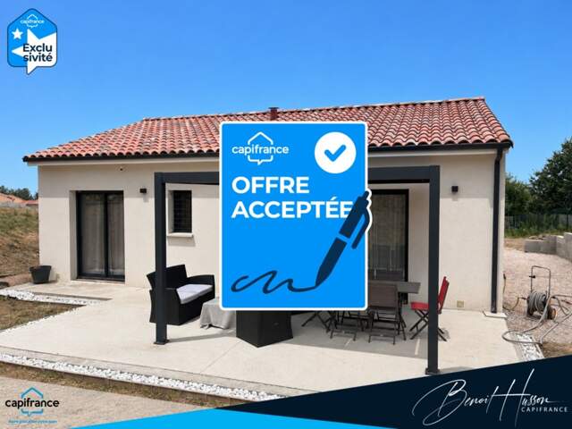Maison T3 - 81m² de plain-pied sur terrain de 616m² — photo du bien