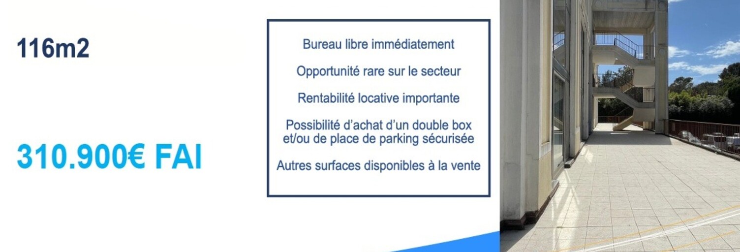 Bureau 1 Pièce 116 m² à vendre à Mougins (06250)