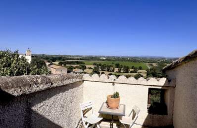 Maison de village avec terrasse tropézienne, vue dégagée et fort potentiel – Castelnau-de-Guers — photo du bien