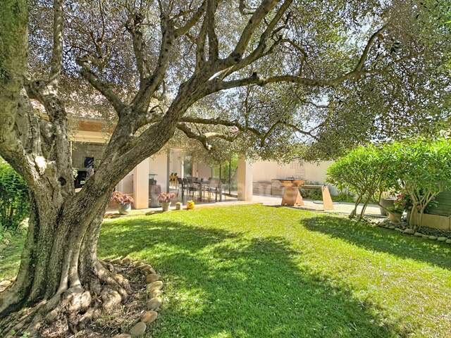 MONTÉLIMAR (26200) – Maison familiale climatisée de 162 m², 5 chambres dont une vaste pièce de 35 m², piscine et jardin clos arboré de 827m2 — photo du bien