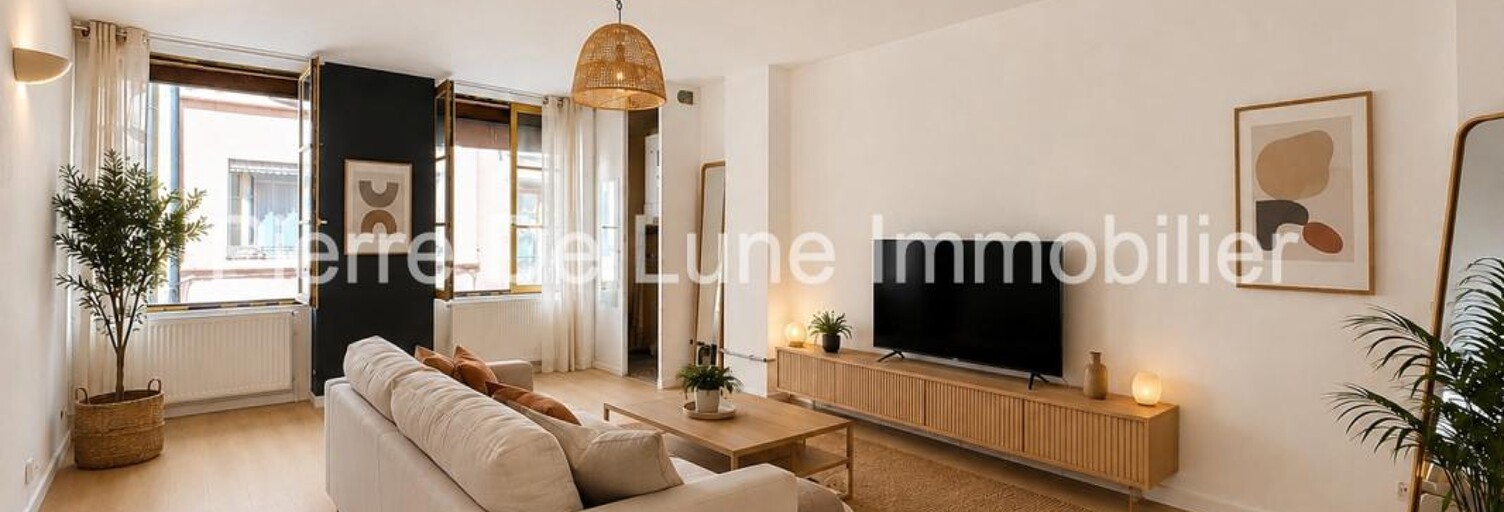 Appartement 3 Pièces 66 m² à vendre à Lyon 2 (69002)