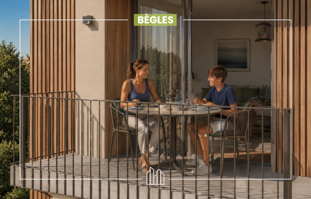 Bègles Appartement neuf 3 pièces 57 m²