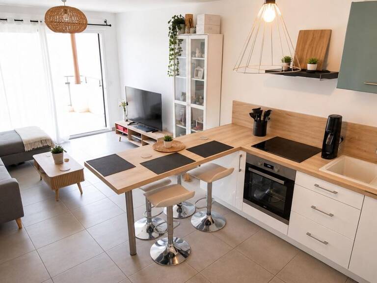 Nîmes Mont Duplan – T2 avec terrasse et parking, résidence récente — photo 1