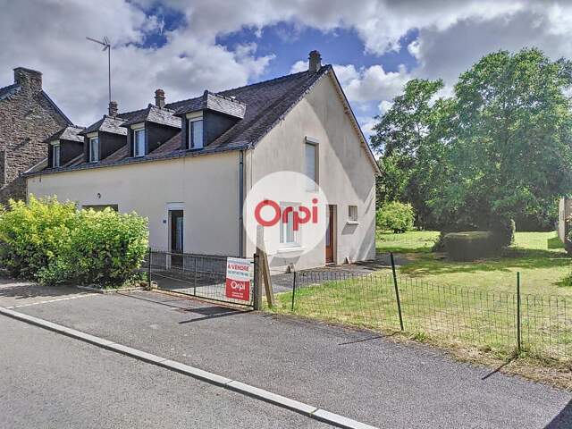 Maison de 107 m² - Terrain de 3 356 m² (constructible) - Centre bourg Saint Congard (Morbihan) — photo du bien