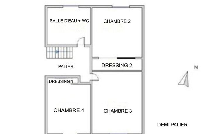 Maison Valence D Agen : Maison traditionnelle à fort potentiel - 165 m² habitable (4 chambres) sur 700 m² de terrain Secteur calme — photo 5