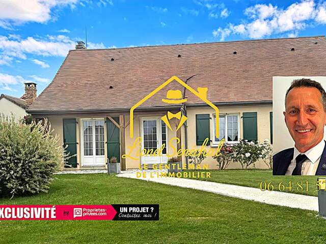 Maison lumineuse et peu énergivore 9 pièces de 138 m2 habitables (165 m2 au sol) sur une parcelle de plus de 1 200 m2 — photo du bien