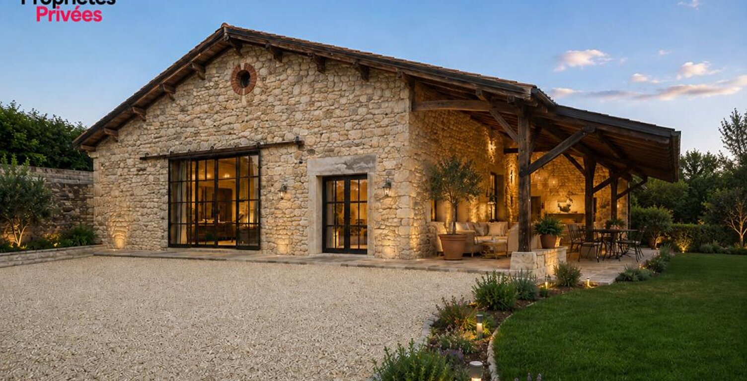 Grange en pierre à réhabiliter 240 m² au sol avec CU opérationnel — photo 1