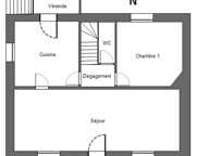 29520 Landeleau maison habitable mais travaux de rafraichissement 3 chambres sur 4380 m² — photo 4