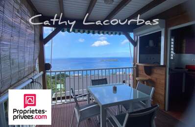 Superbe Appartement T3 Duplex, vue exceptionnelle mer, piscine - Bouillante — photo du bien