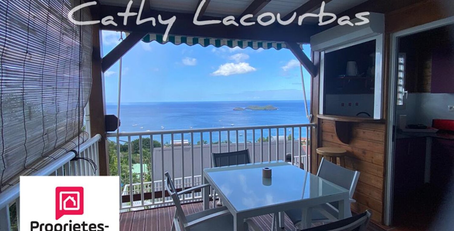 Superbe Appartement T3 Duplex, vue exceptionnelle mer, piscine - Bouillante — photo 1