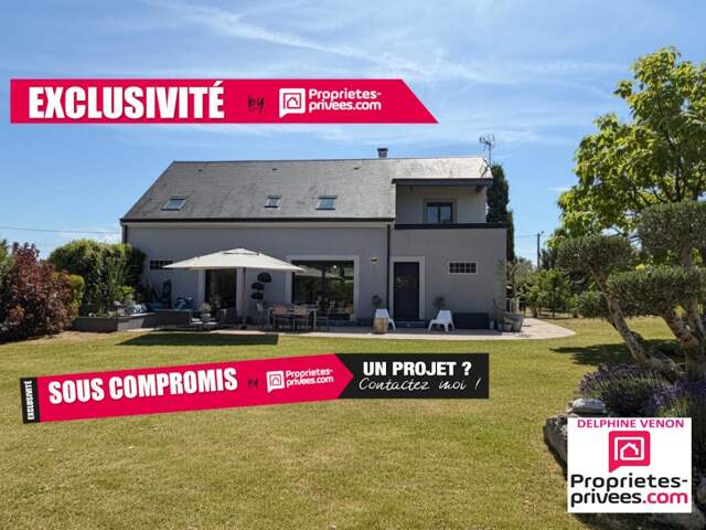 Exclusivité - Maison récente de 155 m² avec climatisation réversible sur un terrain de 1265 m² à Saint Martin d'Abbat — photo du bien