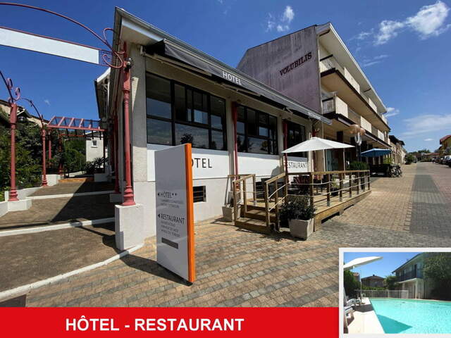 HÔTEL RESTAURANT AVEC PISCINE — photo du bien
