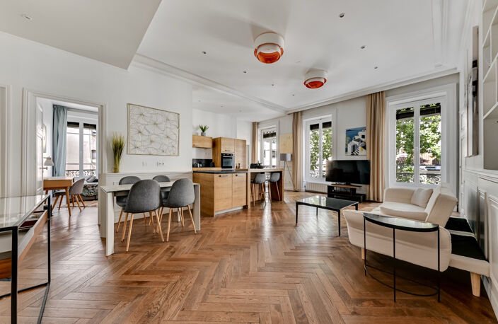 TÊTE D'OR / MASSÉNA  Appartement avec 3 chambres et un balc — photo 3
