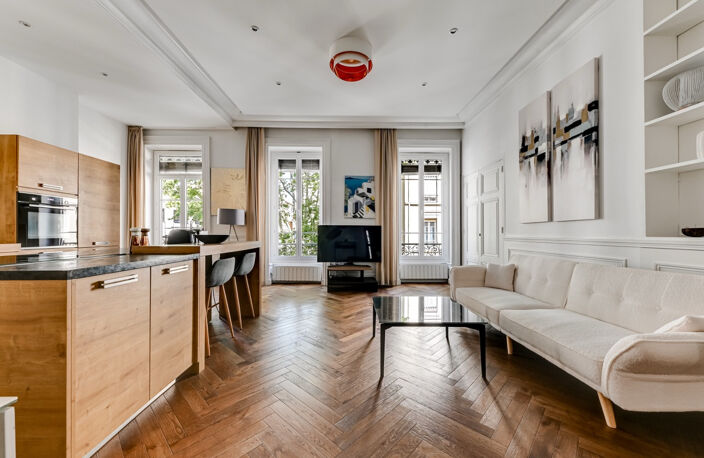 TÊTE D'OR / MASSÉNA  Appartement avec 3 chambres et un balc — photo 5