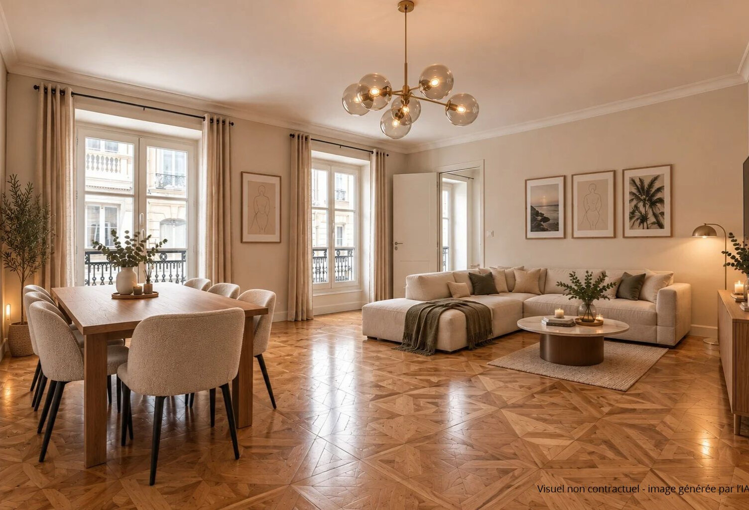 Exclusivité - Lyon 2 ème - rue Victor Hugo, appartement de 5 — photo 1