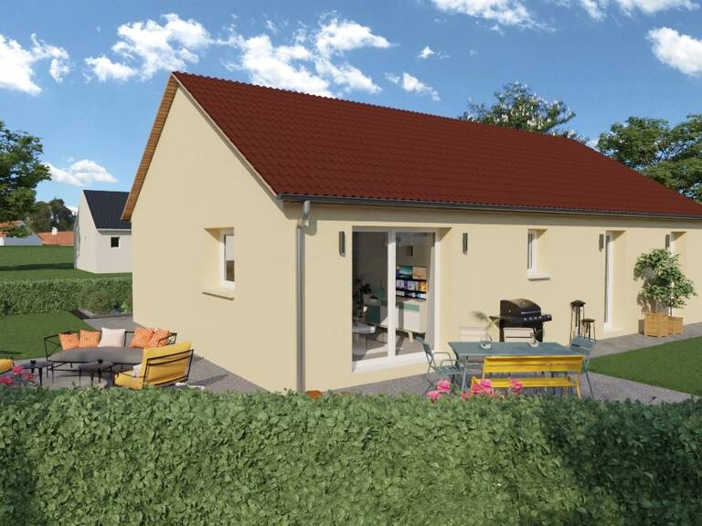 Maison neuve vue sur la vallée de La Loue  — photo 1