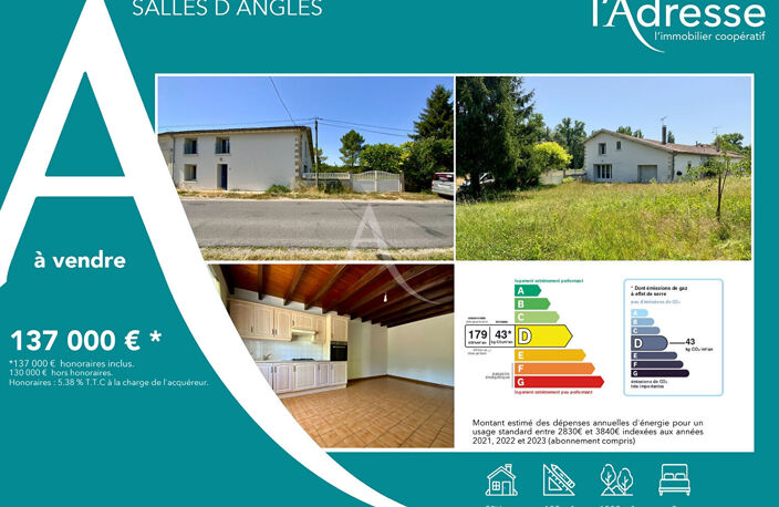 Maison 3 chambres Entre Archiac et Cognac — photo 4