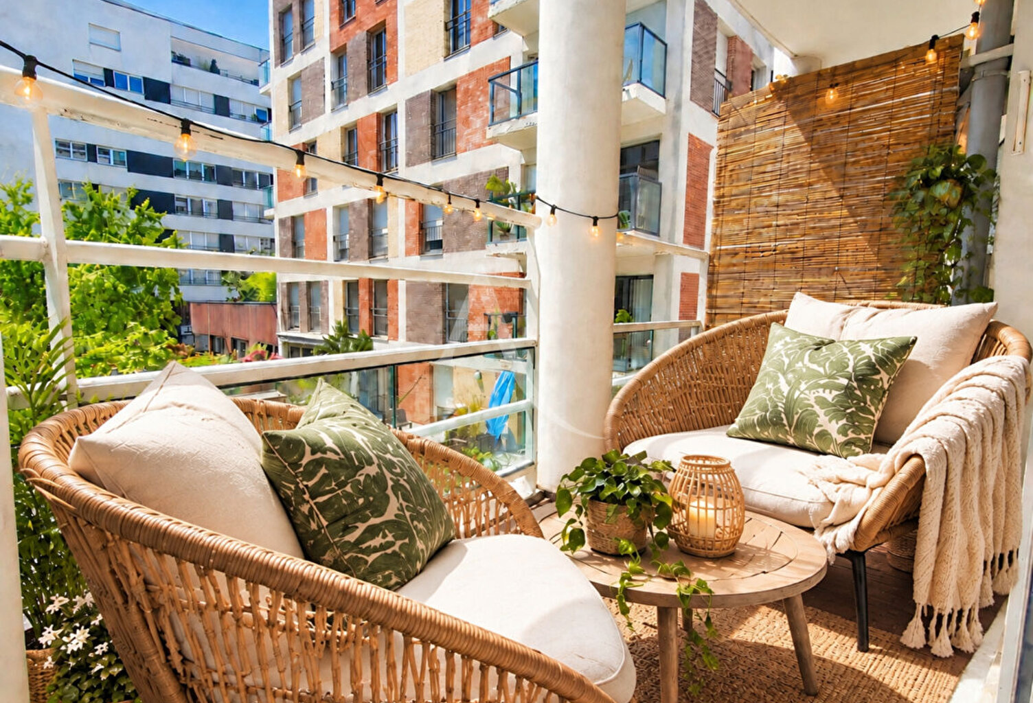 3 pièces vue jardin avec balcon — photo 1