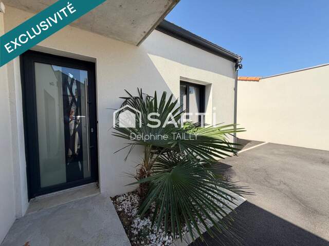 Maison plain-pied 2023 DPE A 3 ch., garage, jardin — photo du bien