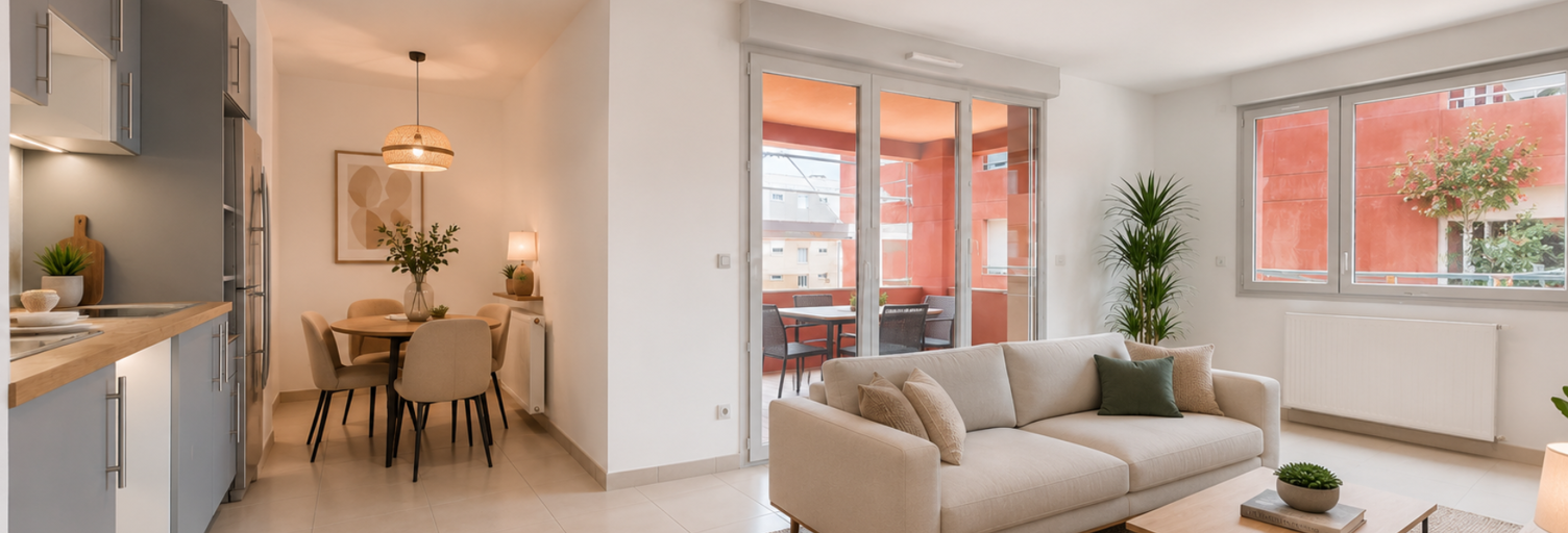 Appartement 3 Pièces 61 m² à vendre à Blagnac (31700)