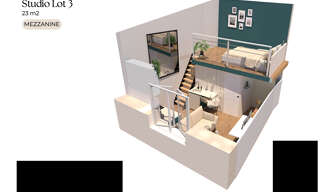 Appartement 2 Pièces 23 m² à vendre à Saint-Genis-Laval (69230)