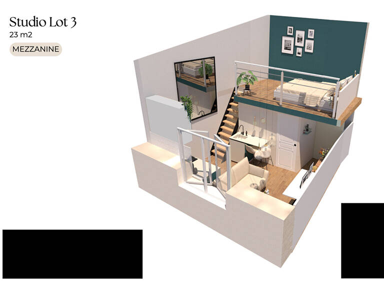 Plateau 23m2 - Saint-Genis-Laval centre — photo 1
