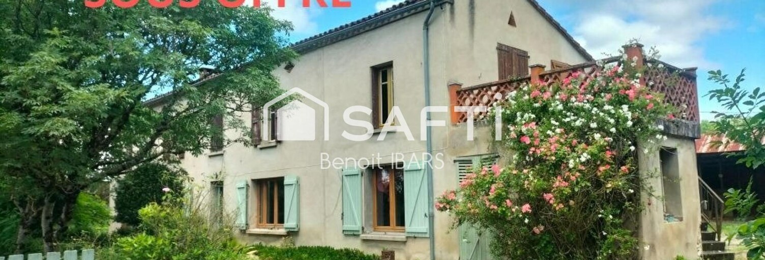 Maison 9 Pièces 220 m² à vendre à Giroussens (81500)