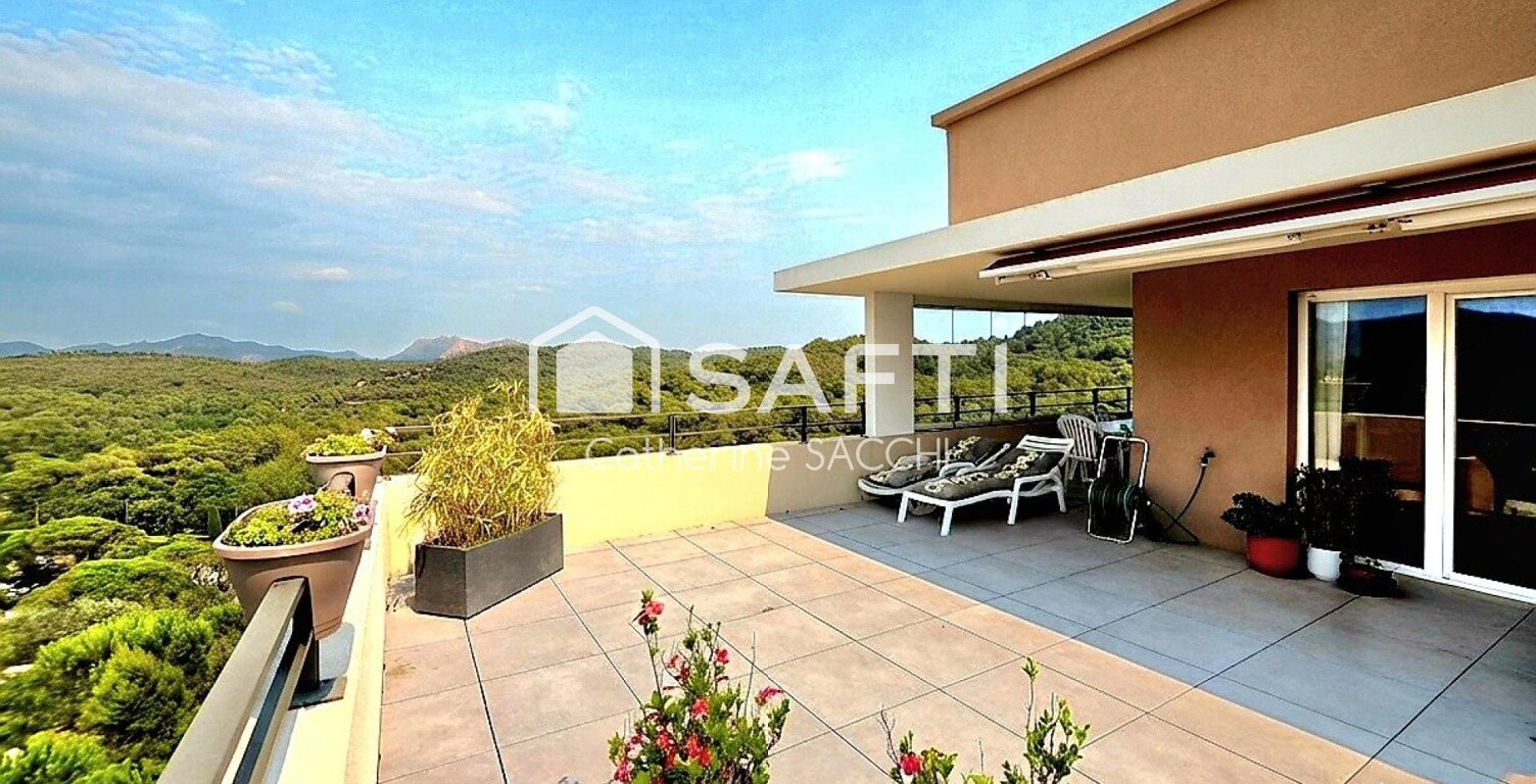 Vue panoramique sur l'Estérel Terrasse de 90m2 — photo 1