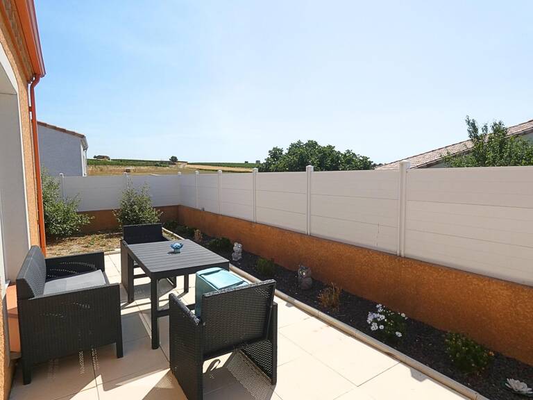 Villa plain pied 90m² 3 chambres sur terrain de 350m² piscinable avec grand garage — photo 1