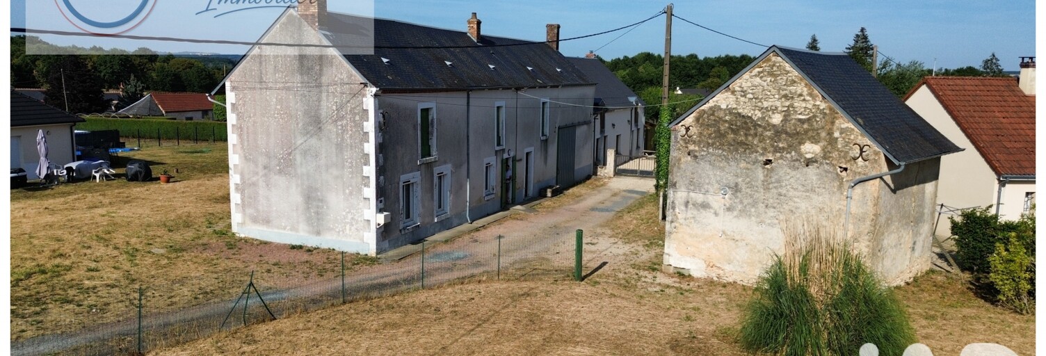 Maison 3 Pièces 65 m² à vendre à Saint-Martin-d'Auxigny (18110)
