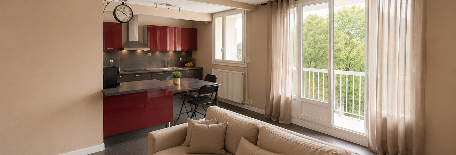 Appartement 3 Pièces 63 m² à vendre à Chilly-Mazarin (91380)