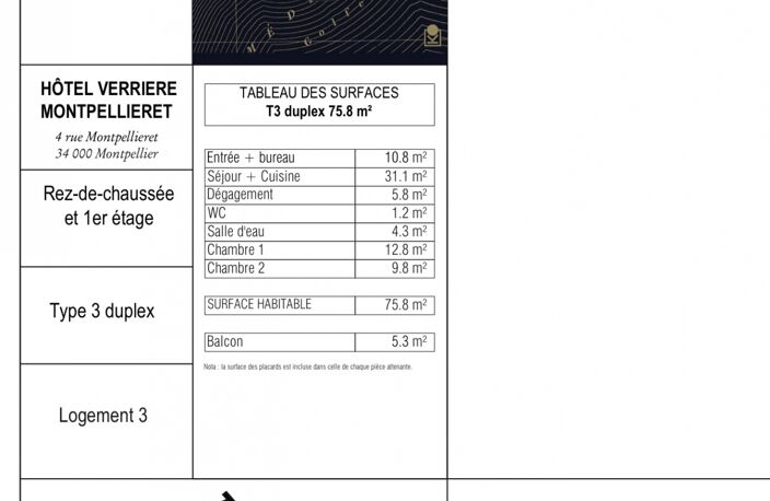 Vente Duplex 3 pièces — photo 4