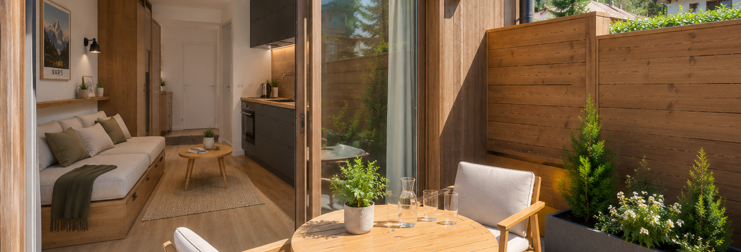 Appartement 1 Pièce 30 m² à vendre à Vars (05560)