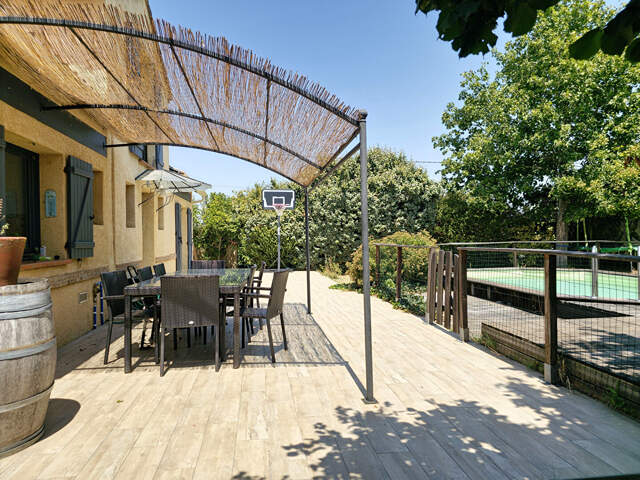 Maison familiale avec 3 chambres et jardin intimiste, proche commerces à Lavernose-Lacasse — photo du bien